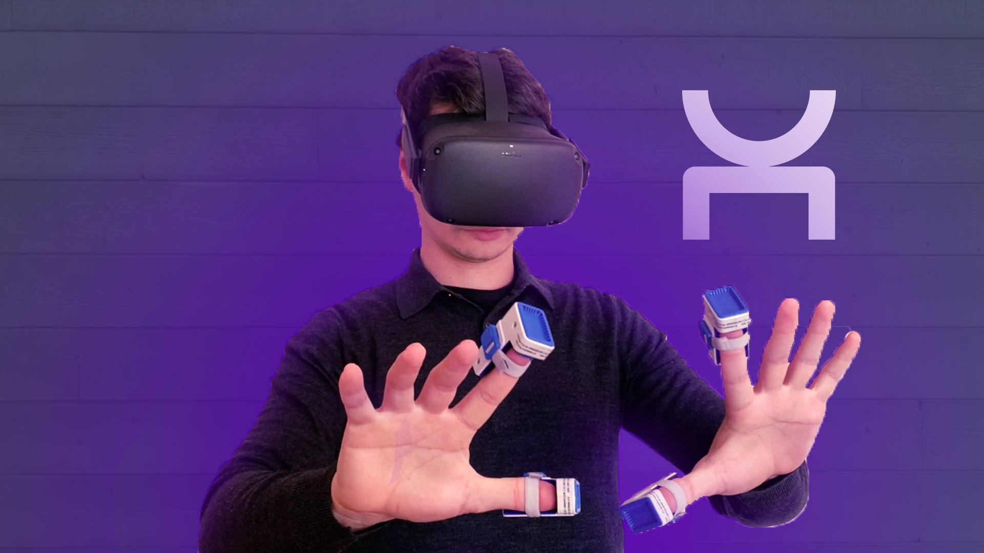 Interhaptics with oculus quest