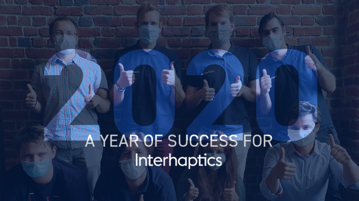 2020, a year of success for the Interhaptics team