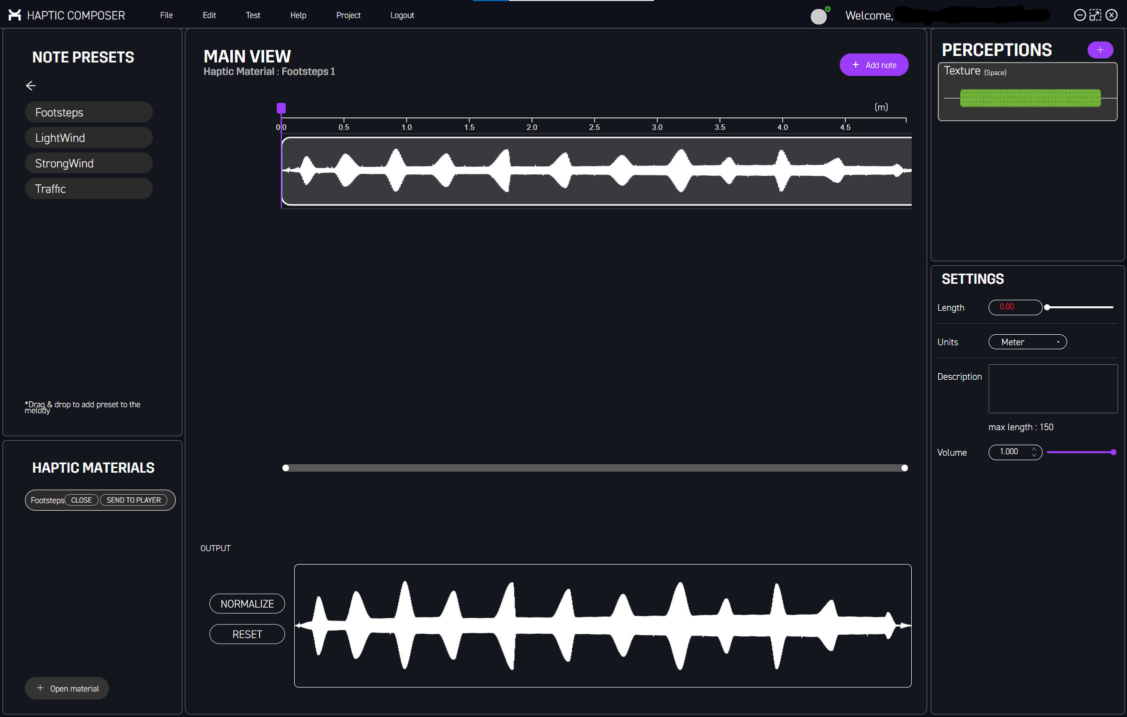 Haptic Composer 2.0, Haptic, Haptic Design, Interhaptics